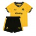 Cheap Wolves Home Football Kit Children 2023-24 Short Sleeve (+ pants)
